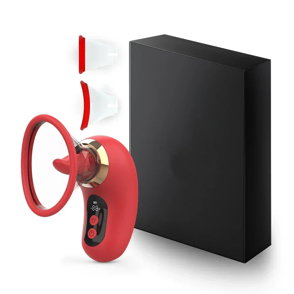 💋 Vibro Rose Intense – Succion, Langue & Plaisir Total